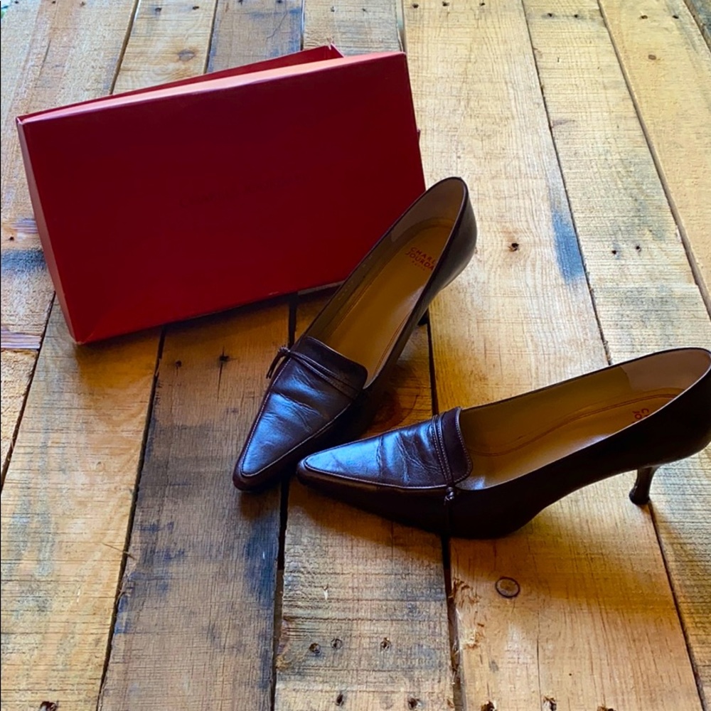 Gently Used Charles Jourdan Joanne Brown Pump Shoes